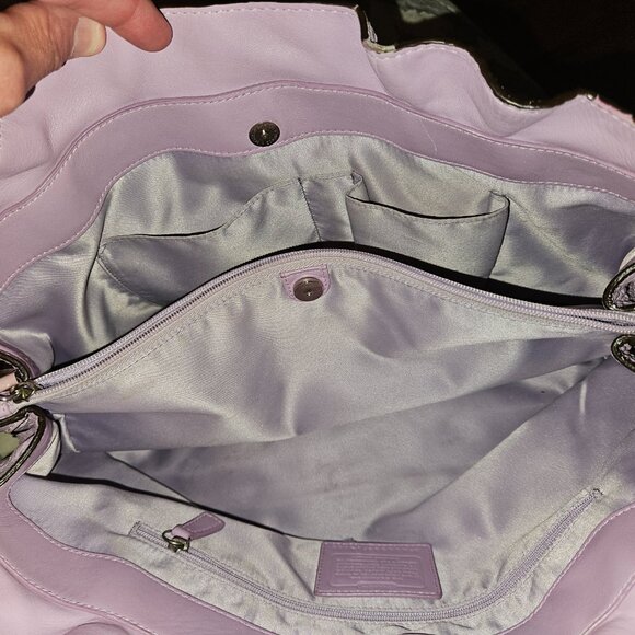 Coach pink bag - Picture 2 of 6